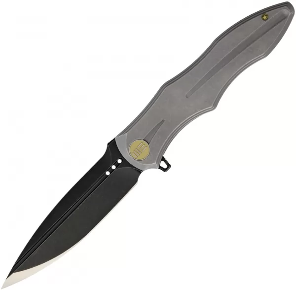 We Knife Co Ltd Model 613 Gray Black-Satin WE613E