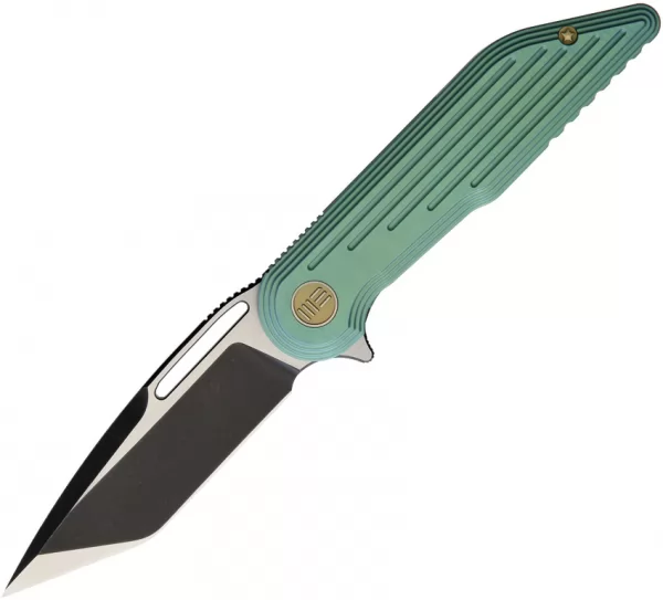 We Knife Co Ltd Model 616 Black-Satin Green WE616C