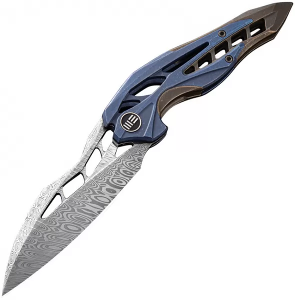 We Knife Co Ltd Arrakis Framelock Damasteel WE906DS1