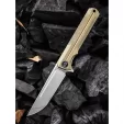 We Knife Co Ltd Syncro Framelock Gold WE909B