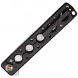 We Knife Co Ltd Miscreant Framelock Black-Gold WE913A