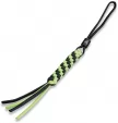 We Knife Co Ltd Paracord Lanyard Grn/Blk - WEA01D