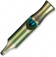 We Knife Co Ltd Titanium Whistle Green Cord - WEA05CP