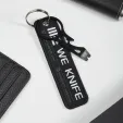We Knife Co Ltd Pry Bard Flight Tag Free w- Pu WEPBFT