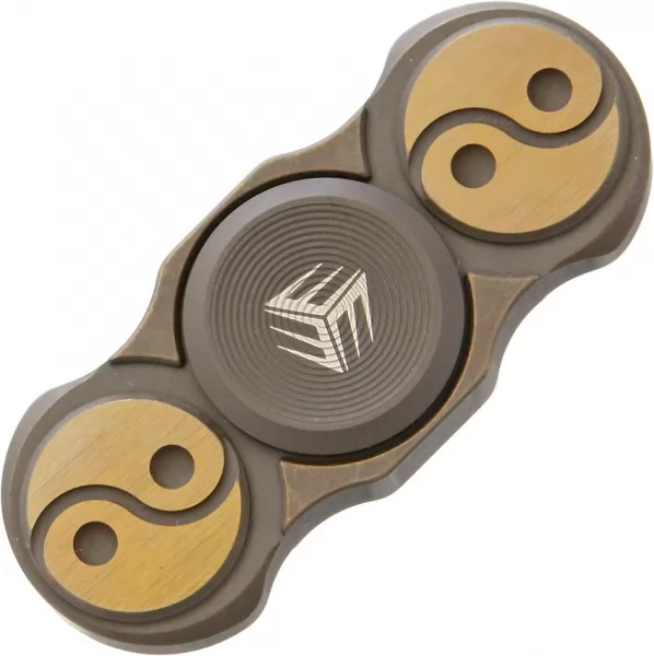 We Knife Co Ltd Spinner Bronze Titanium WES01B