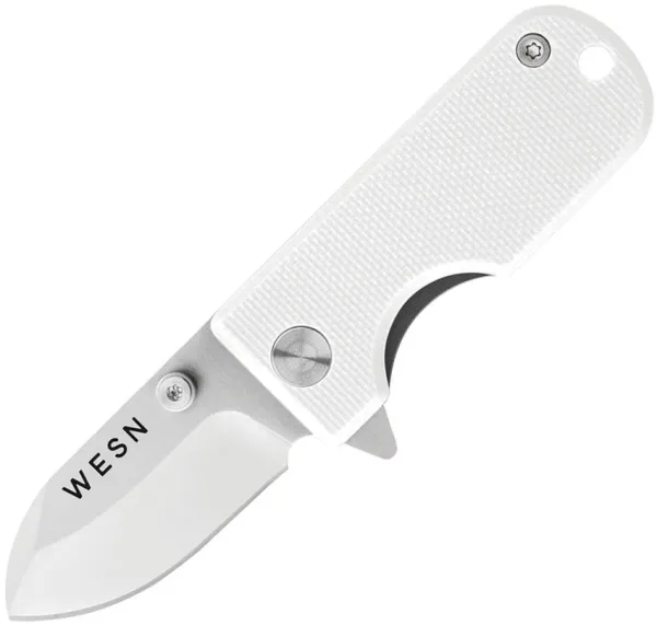 Wesn Goods Microblade Framelock WHT-Ti WESN0153
