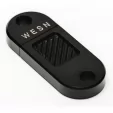 Wesn Goods QR Keychain Matte Black WESN031