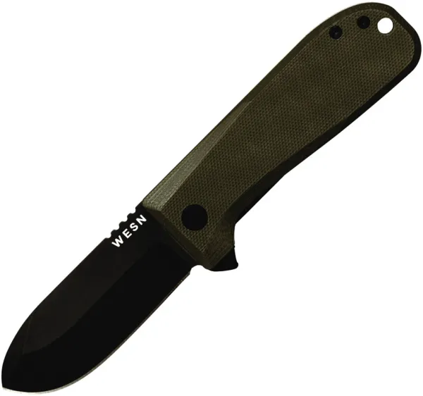 Wesn Goods Allman Linerlock OD-BLK WESN0415