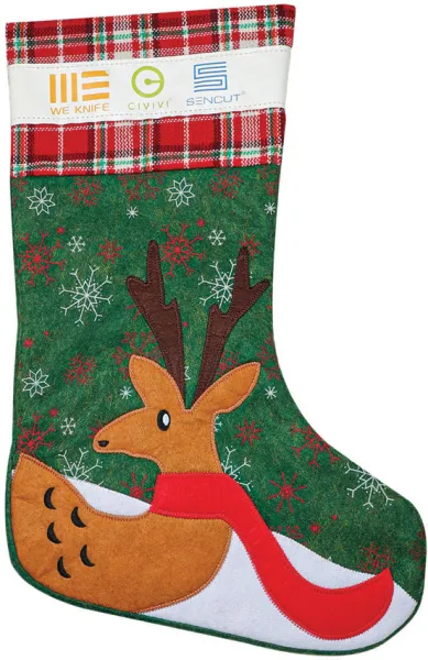 We Knife Co Ltd. Christmas Stocking Free with p WESTOCK