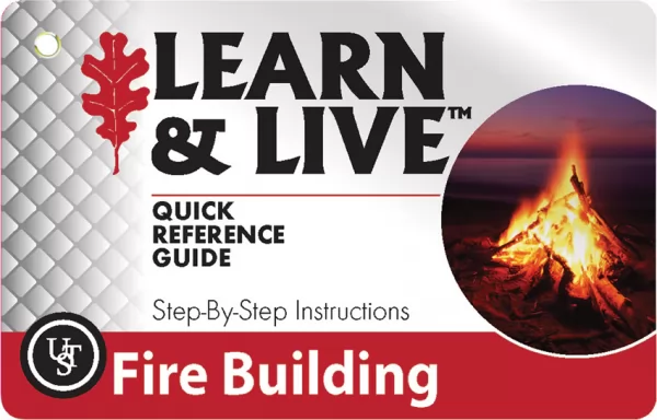 UST Learn And Live Cards Fire survival products WG01865