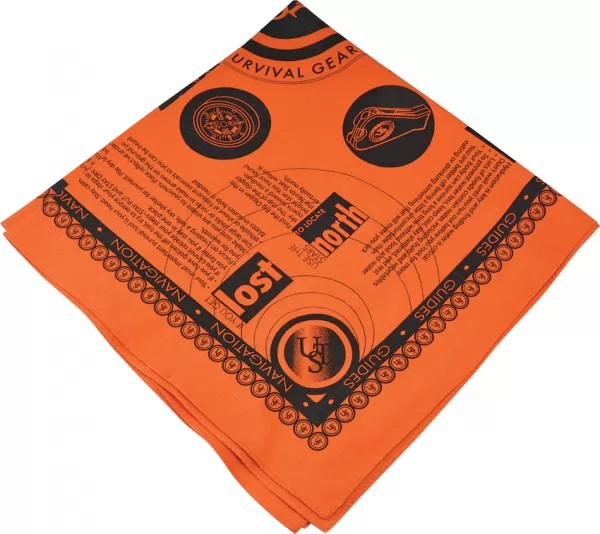 UST Survival Bandana Orange survival products WG02414