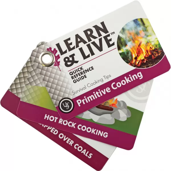 UST Learn & Live Cooking Cards survival products WG02744