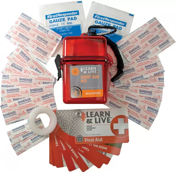 UST Learn & Live First Aid Kit survival products WG02747