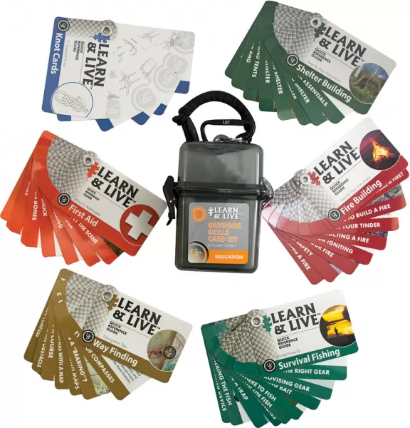 UST Learn & Live Cards Outdoor survival products WG02752
