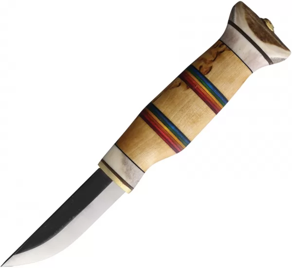 Wood Jewel Fixed Blade Rainbow WJ223VK