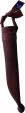 Wood Jewel Fixed Blade Rainbow WJ223VK