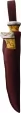 Wood Jewel Fixed Blade Set Curly WJ23AVKS