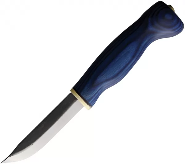 Wood Jewel Fixed Blade Blue WJ23BL