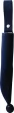 Wood Jewel Fixed Blade Blue WJ23BL
