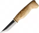 Wood Jewel Fixed Blade Curly Birch - WJ23VISA