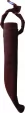 Wood Jewel Fixed Blade Curly Birch WJ23VISA