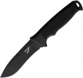 Waffentechnik Buddy I Fixed Blade Black - WKB1MILBL