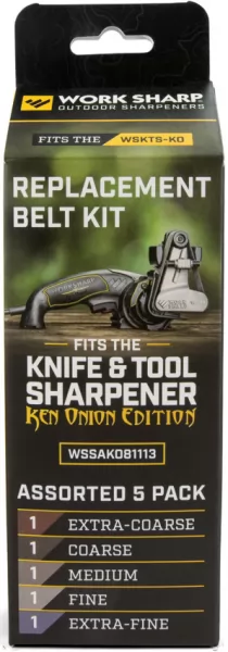 Work Sharp Ken Onion Assorted Belt Kit sharpeners WKS03891