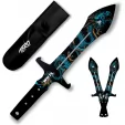 Toro Knives Maximo Throwing Knives Water WKTL070