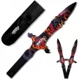 Toro Knives Grito Throwing Knives Fire WKTL073