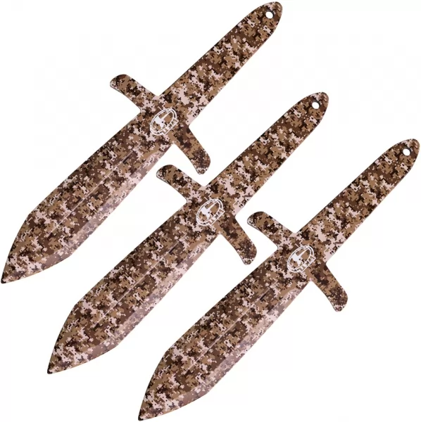 World Knife Throwing League Highlander Throwing KnivesCamo WKTL137