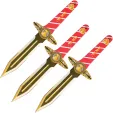 World Knife Throwing League Lancelot Throwing Knives - WKTL141