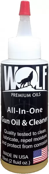 Wolf Premium Oils All-In-One Gun Oil and Cleaner WLF40002