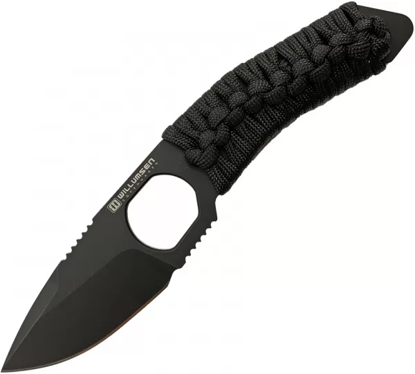 Willumsen Copenhagen Maddog Fixed Blade Black WLM006