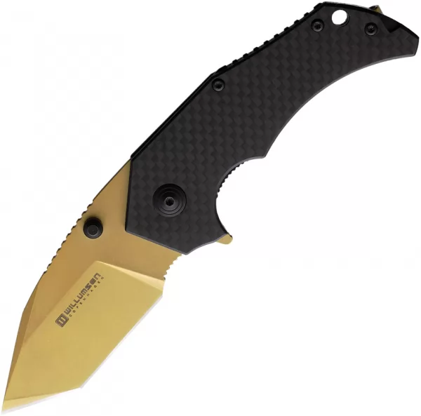 Willumsen Copenhagen Red E Linerlock Gold WLMRE22TGB