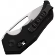 Willumsen Copenhagen Red E Nano Cross Bar Lock Blk WLMRN23SBL