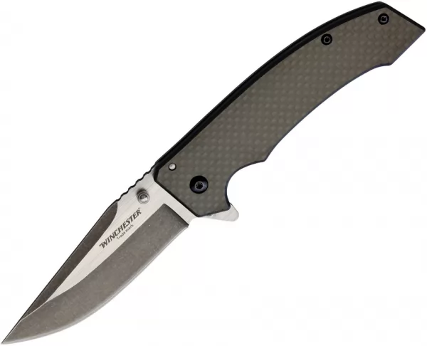 Winchester Framelock A-O G10-CF knives - multitools WN14097