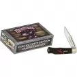 Winchester Lockback Brown Checkered Bone knives - multitools WN19111C
