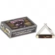 Winchester Trapper Brown Checkered Bone knives - multitools WN29123C