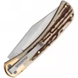 Winchester Large Lockback Imitation Stag knives - multitools WN6220075W
