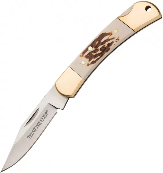 Winchester Small Stag Lockback knives - multitools WN6220085W