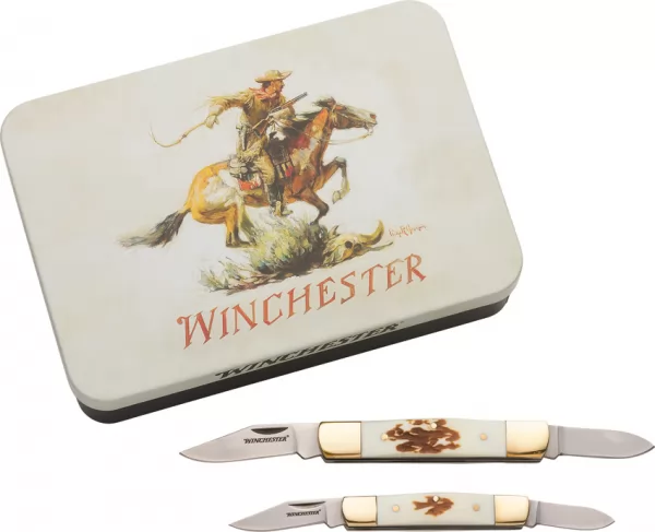 Winchester Stag Stockman Combo knives - multitools WN6220096W