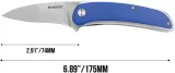 WONITAC Linerlock Blue G10 WNT2513