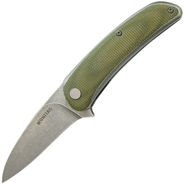WONITAC Linerlock Green Micarta WNT2514