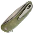 WONITAC Linerlock Green Micarta WNT2514