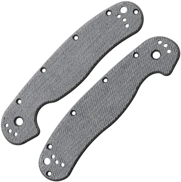 Way of Knife & EDC Gear House RAT 1 Scales Micarta Denim WOKR1DMM