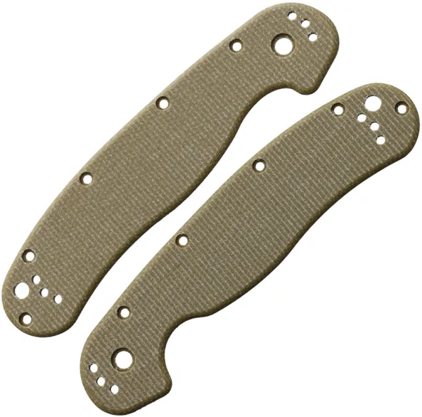 Way of Knife & EDC Gear House RAT 1 Scales Micarta OD WOKR1ODM