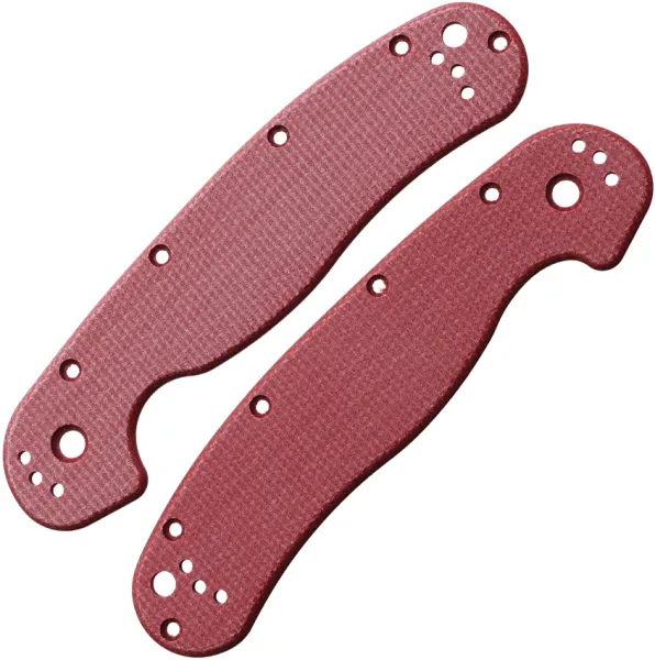 Way of Knife & EDC Gear House RAT 1 Scales Micarta Red WOKR1RDM