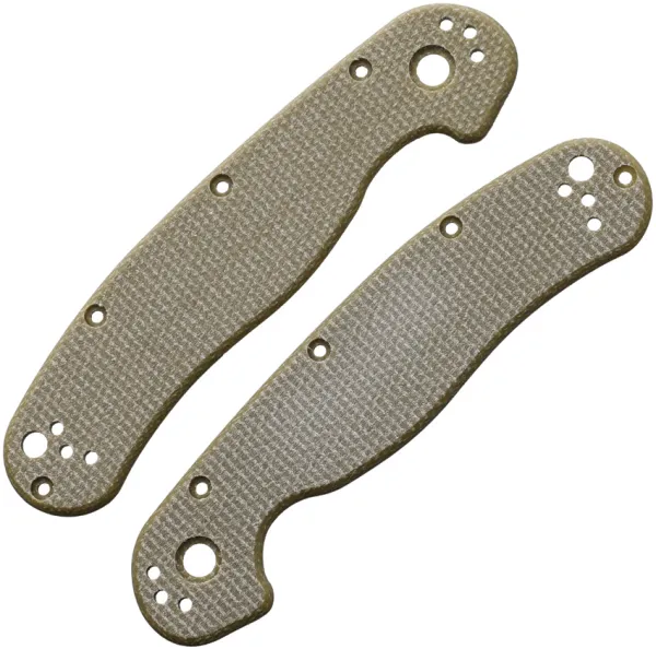 Way of Knife & EDC Gear House RAT 2 Scales Micarta OD WOKR2ODM