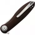 Beyond EDC Eurus Linerlock Black Micarta WSC2104BRN