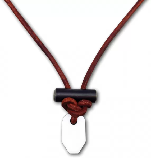 Wazoo Survival Gear Bushcraft Firestarter Necklace WSG001W
